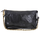 Louis Vuitton Black Cuir Boudoir Pochette Accessoires MM Bag