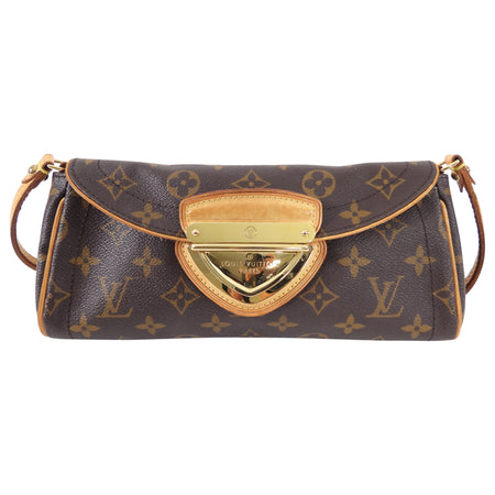 Louis Vuitton Monogram Canvas Small Beverly Clutch Pochette Bag