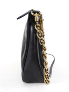 Louis Vuitton Black Cuir Boudoir Pochette Accessoires MM Bag