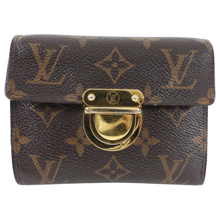 Louis Vuitton Monogram Canvas Push Clasp Wallet