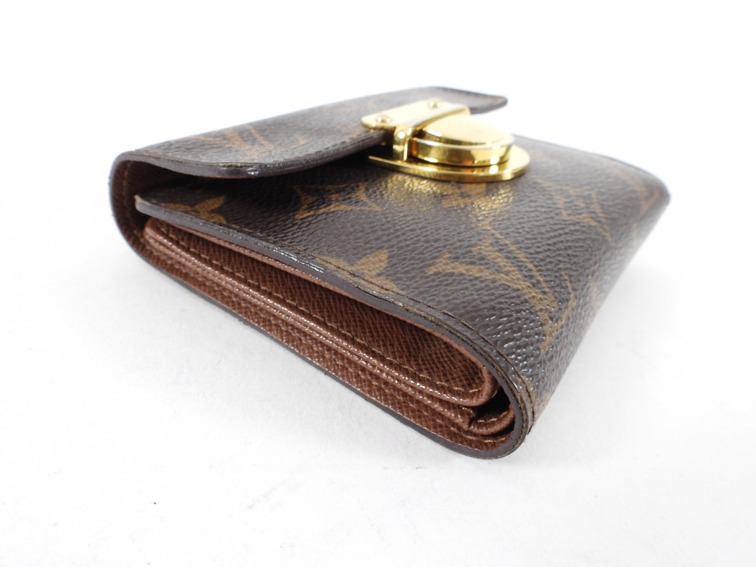 Louis Vuitton Monogram Canvas Push Clasp Wallet – I MISS YOU VINTAGE