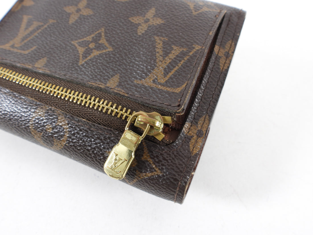 Louis Vuitton International Long Trifold Wallet Monogram Canvas