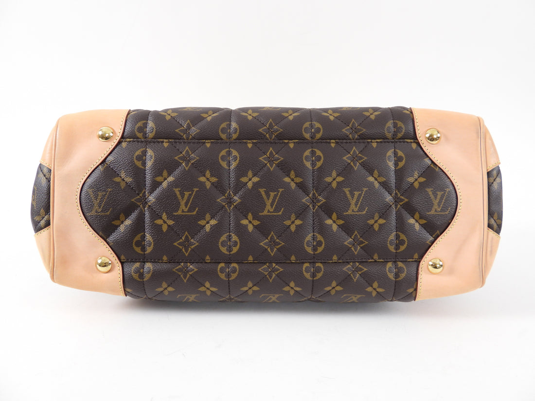 Etoile shopper cloth bag Louis Vuitton Brown in Cloth - 15885546