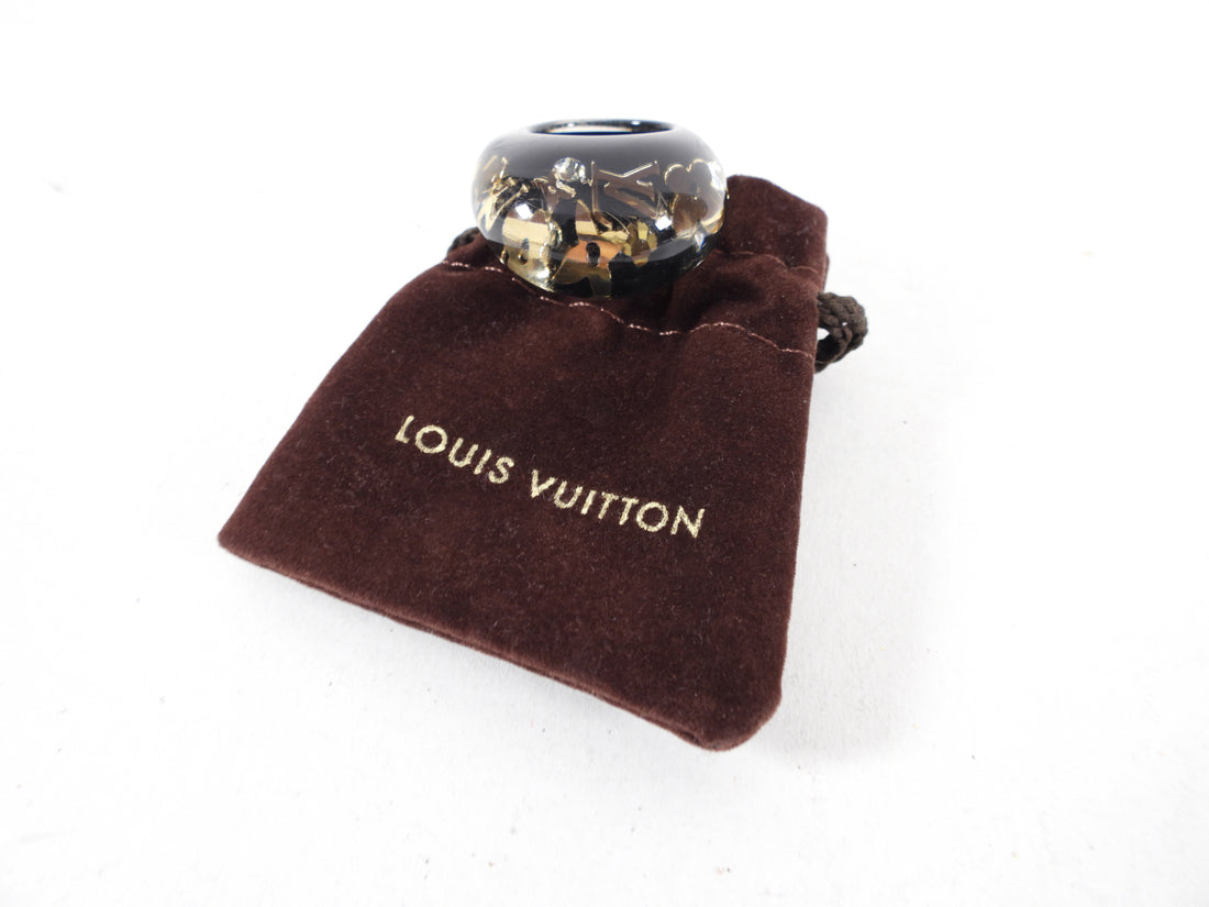 Louis Vuitton, Jewelry, Sold Lv Inclusion Bubble Ring