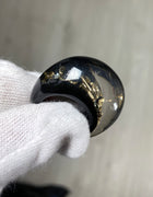Louis Vuitton Resin Gold Initial Ring - 5.5