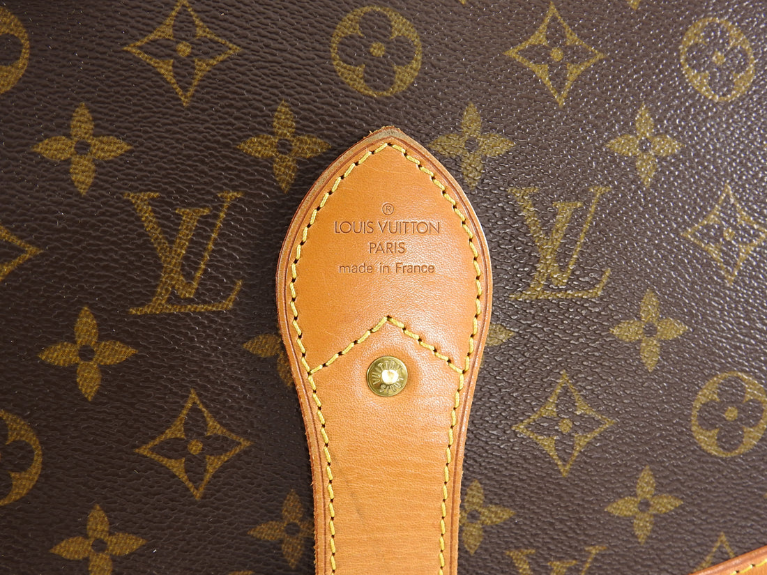 Louis Vuitton Monogram Canvas Sac Chasse Hunting Travel Bag