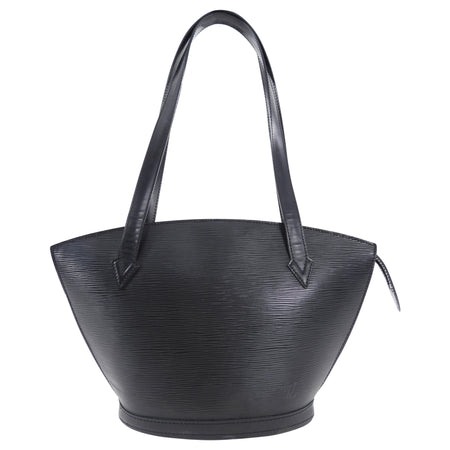 Louis Vuitton Black Epi Leather Saint-Jacques Shoulder Tote Bag