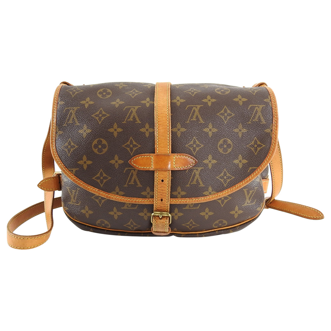 Louis Vuitton 2012 pre-owned Saumur PM crossbody bag - ShopStyle
