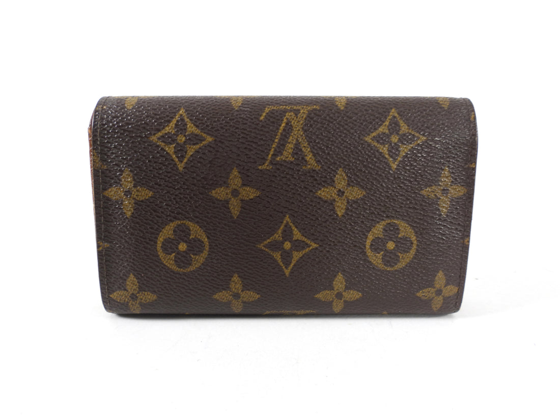 024 Pre-owned Authentic Louis Vuitton Monogram Bifold Wallet Snap Button  Datecode:RA0965