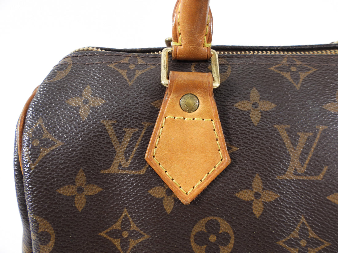 Louis Vuitton Monogram Speedy 25 Brown M41528 Ladies Genuine Leather  Handbag B Rank Louis Vuitton Used Ginzo – 銀蔵オンライン