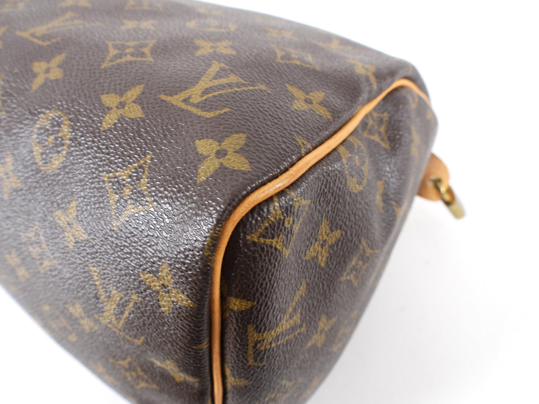 Monogram Canvas Leather Speedy 40 cm Doctor Bag // Pre-Owned // MB0920
