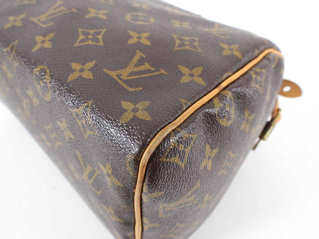 LOUIS VUITTON Totem Speedy 30 Monogram Canvas Satchel Bag Brown - 15% -  Мини сумка Louis Vuitton
