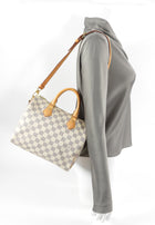 Louis Vuitton Damier Azur Speedy 25 Bandouliere Bag