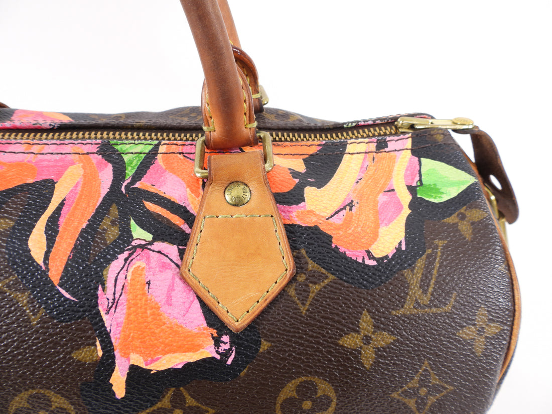 Louis Vuitton // 2008 Limited Edition Monogram Roses Speedy 30 Bag – VSP  Consignment