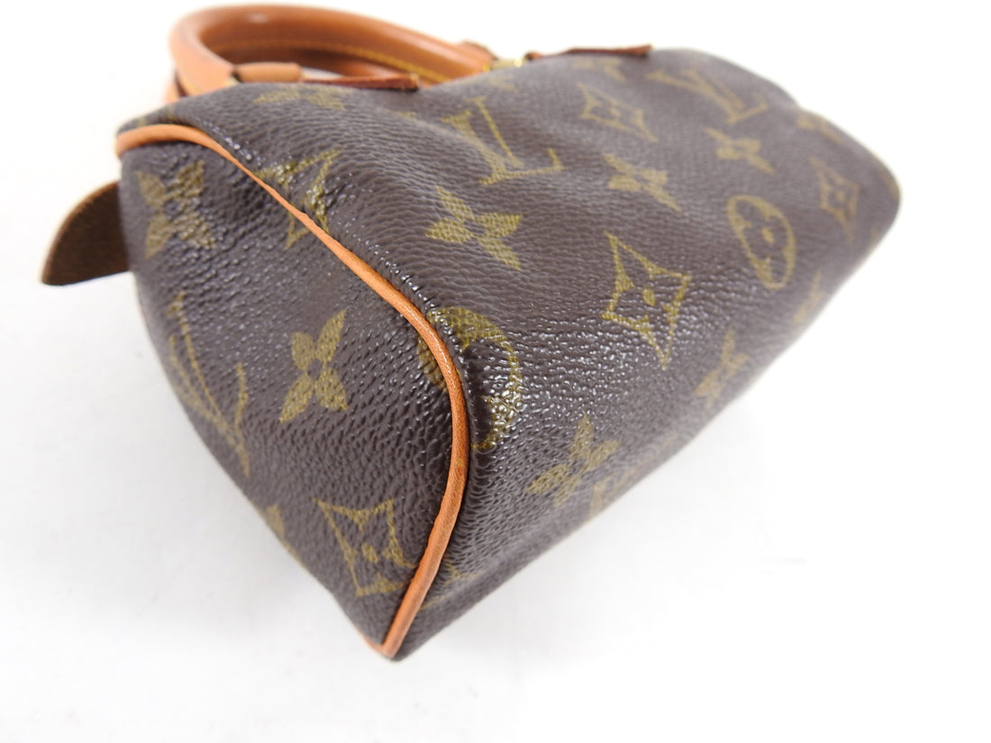 Louis Vuitton Vintage Nano Monogram Speedy - Brown Mini Bags, Handbags -  LOU751823