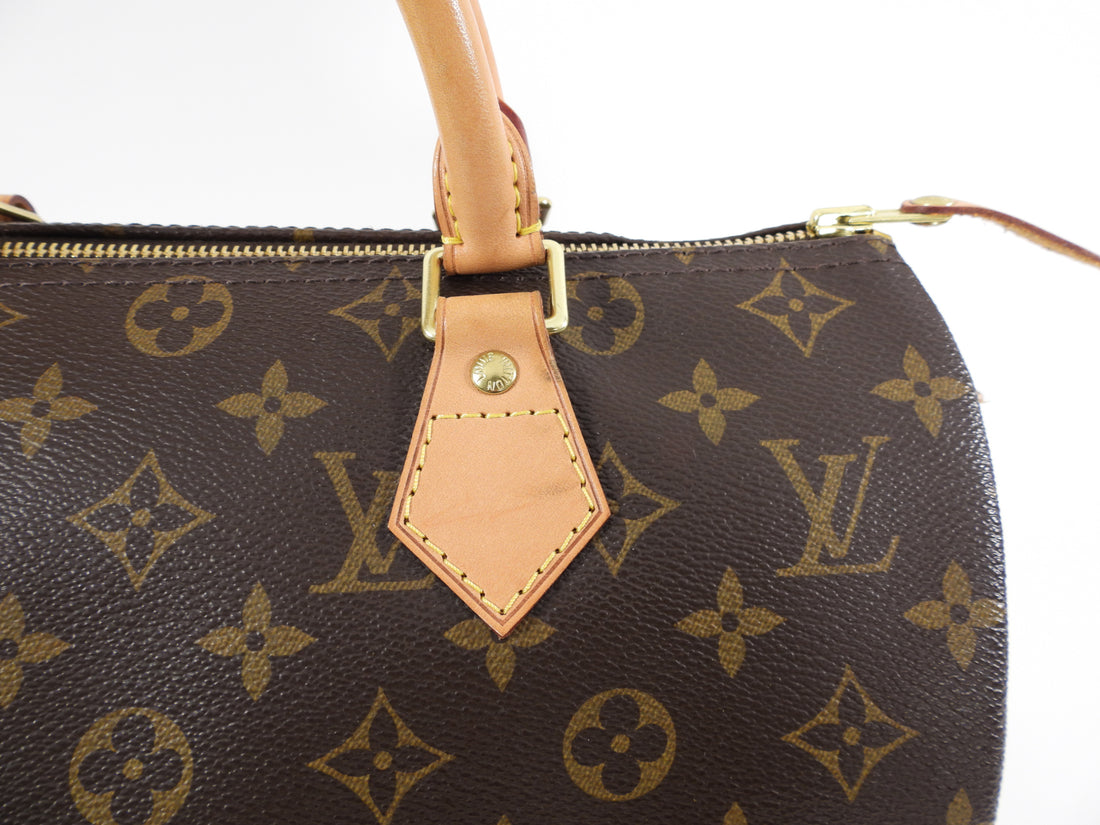 Louis Vuitton Speedy 30 Womens Boston bag M41108 Cloth ref.209613 - Joli  Closet