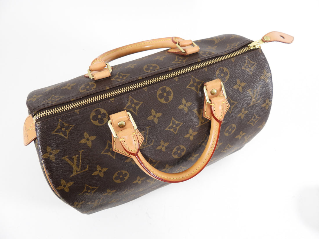 Louis Vuitton Monogram Speedy 30 Boston Bag – PETIT