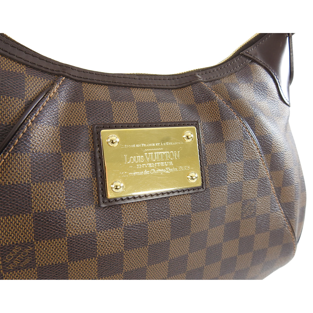 Louis Vuitton Damier Ebene Thames PM - Brown Shoulder Bags, Handbags -  LOU812047