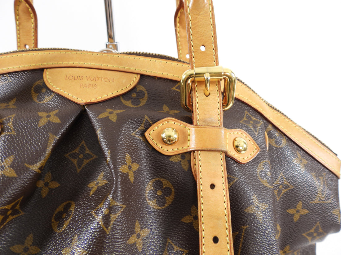 Louis Vuitton Vintage Brown Monogram Tivoli GM Shoulder Bag
