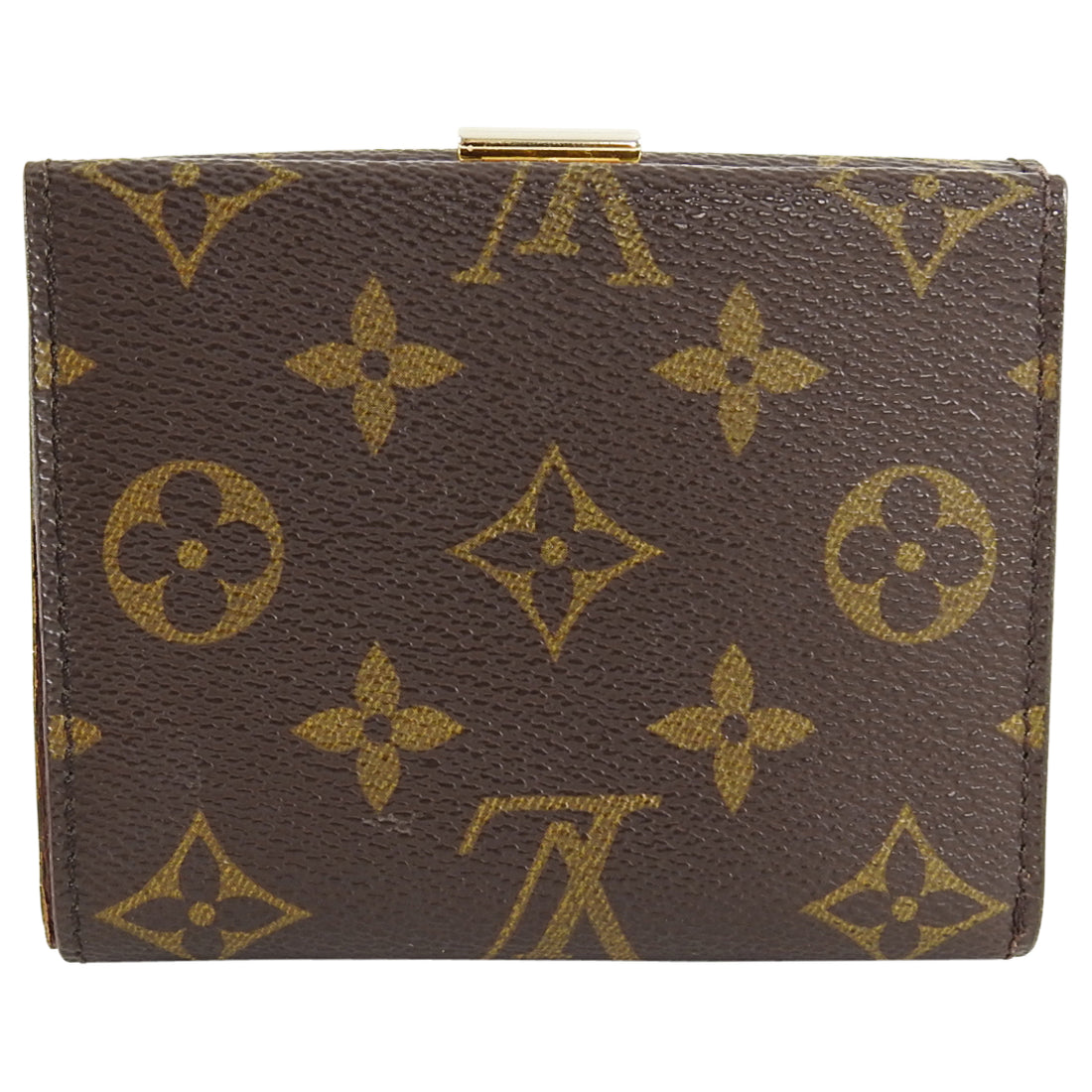 LOUIS VUITTON Sepia Navy Monogram Mini Lin Trifold Wallet – Susannah  Designer Consignment