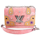 Louis Vuitton Red Epi Stud Limited Edition Twist MM Bag
