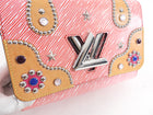 Louis Vuitton Red Epi Stud Limited Edition Twist MM Bag