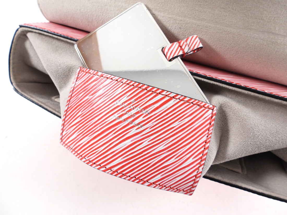 Louis Vuitton Red Epi Stud Limited Edition Twist MM Bag – I MISS