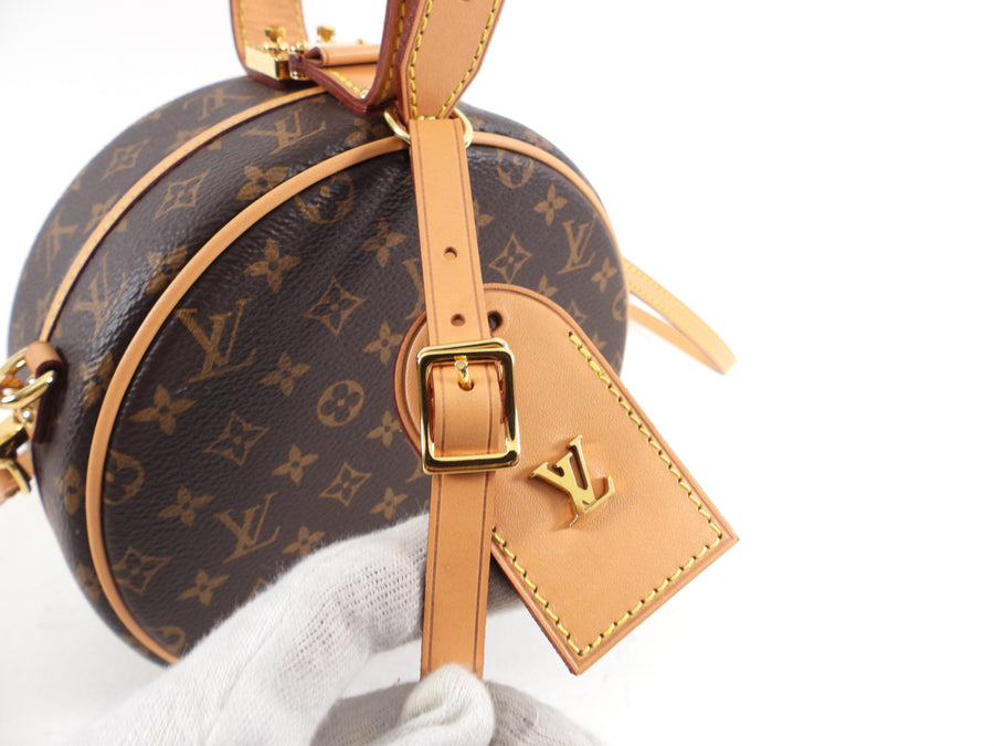 Louis Vuitton Monogram Canvas Petite Boite Chapeau Box Bag – I MISS YOU  VINTAGE