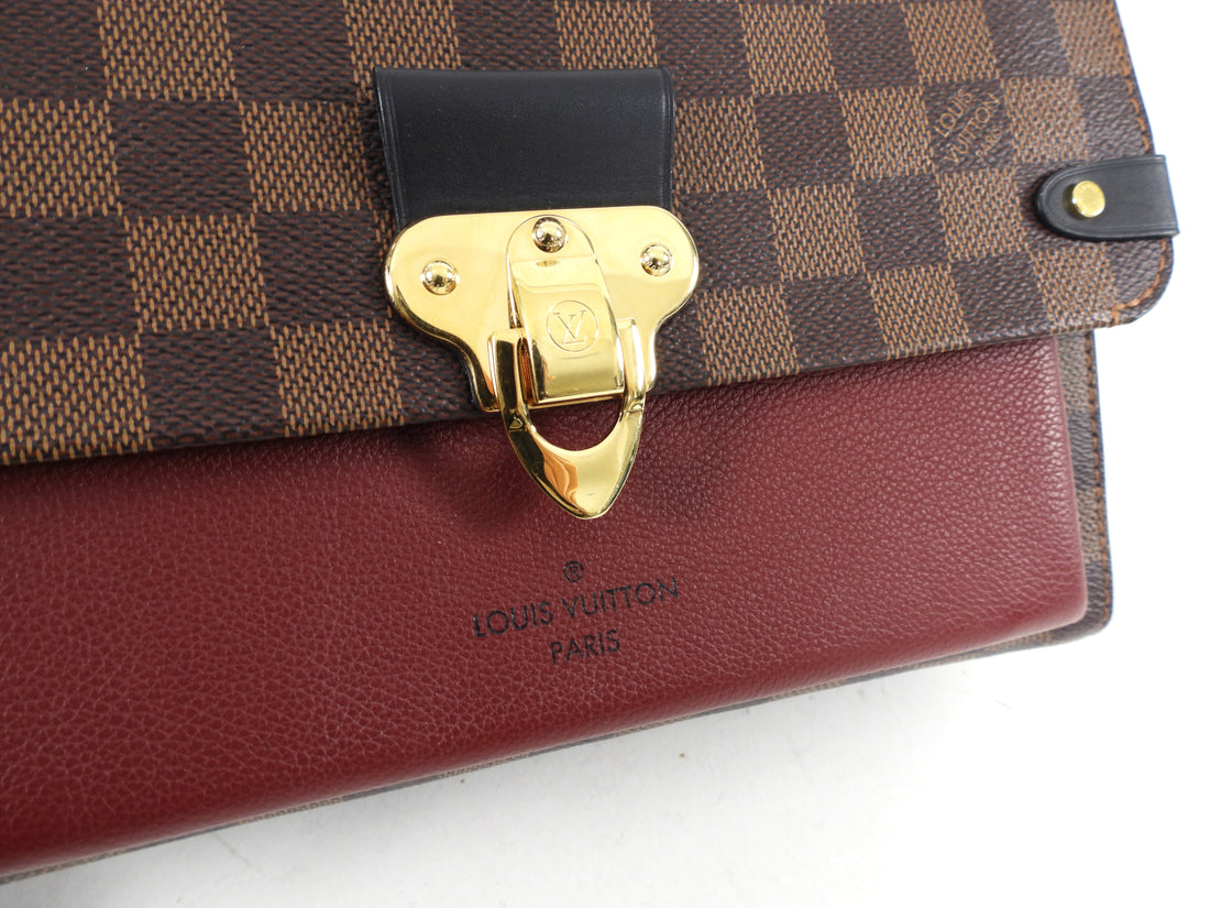 Louis Vuitton Vavin Chain PM Damier Ebene Burgundy Shoulder Bag – I MISS  YOU VINTAGE