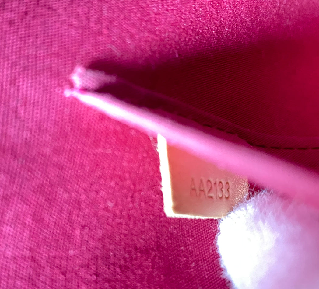 Louis Vuitton Alma BB in Cherry Red Vernis - mini size at 1stDibs  louis  vuitton alma bb cherry, lv alma bb size, alma bb measurements