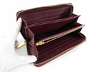 Louis Vuitton Vernis Monogram Zippy Wallet Rouge Fauve