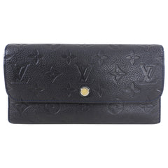 LOUIS VUITTON Tri-fold wallet M63921 Portefeiulle rock mini leather bl –