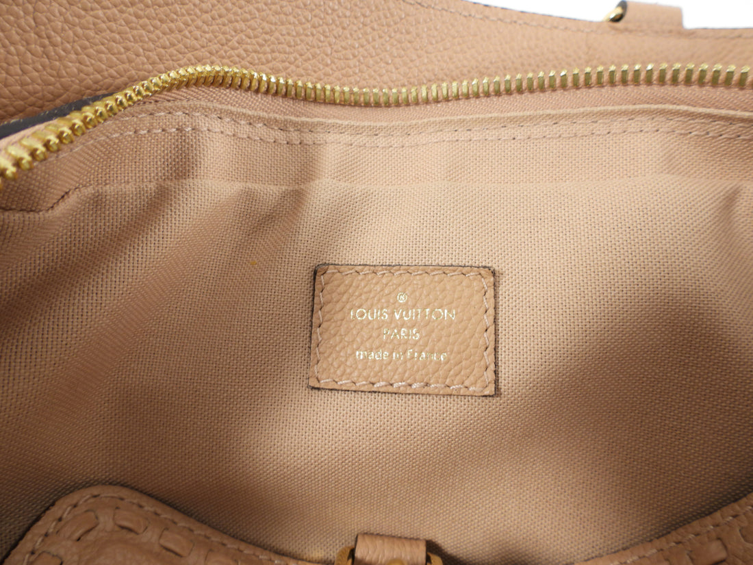 Louis Vuitton Empreinte Leather Vosges MM Papyrus Bag – I MISS YOU VINTAGE