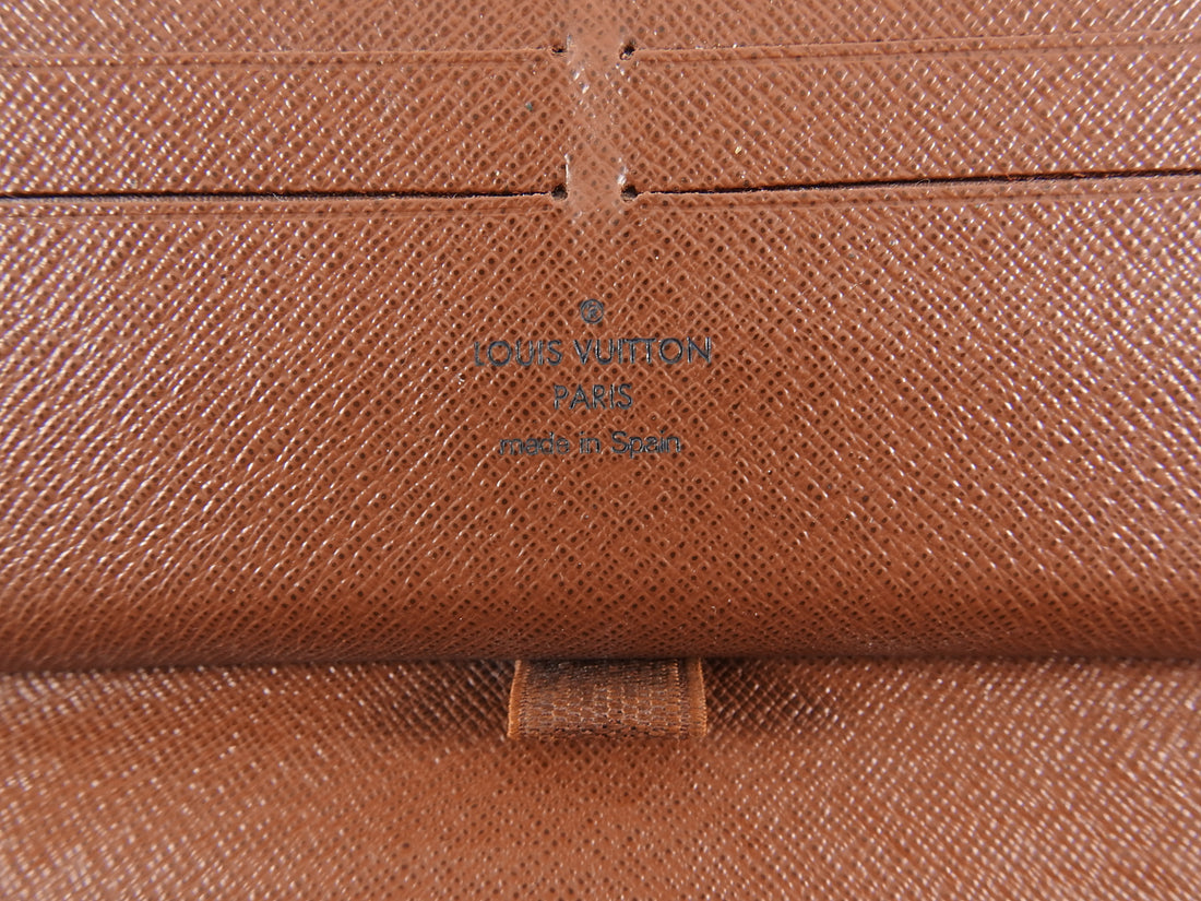 Louis Vuitton Upsidedown Monogram Ink Zippy Organizer Extra Large Wallet  999rl888 ref.294728 - Joli Closet