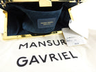 Mansur Gavriel Midnight Navy Blue Elegant Frame Bag