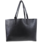 Mansur Gavriel Small Black Tote Bag with Zip Pouch