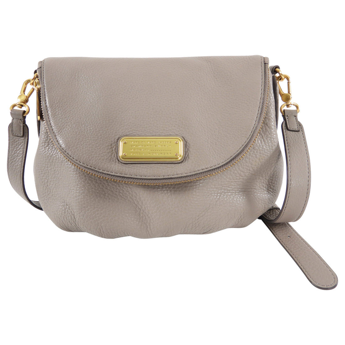 Marc By Marc Jacobs Black/Taupe Leather Classic Q Natasha