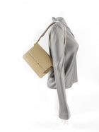 Marni Beige Medium Trunk Shoulder Bag