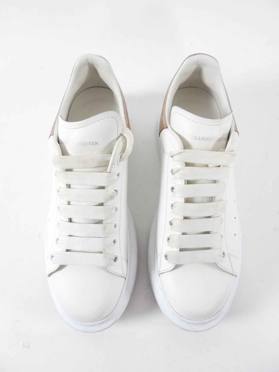 Alexander McQueen White Chunky Sneakers - 39 / USA 8.5