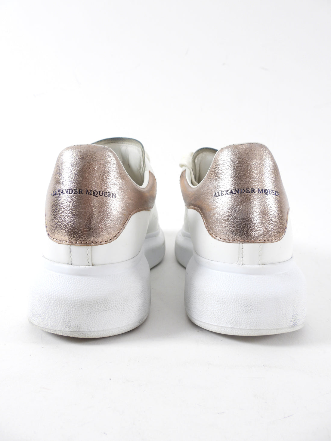Alexander McQueen White Chunky Sneakers - 39 / USA 8.5