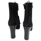 Michael Kors Collection Black Suede Odile Tassel Boots - 39
