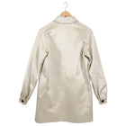 Michael Kors Collection Light Beige Silk Satin Shift Dress - 6