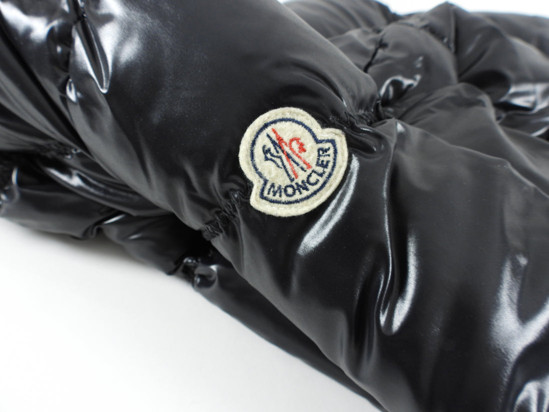 Moncler Black Down Aliso Puffer Jacket - M
