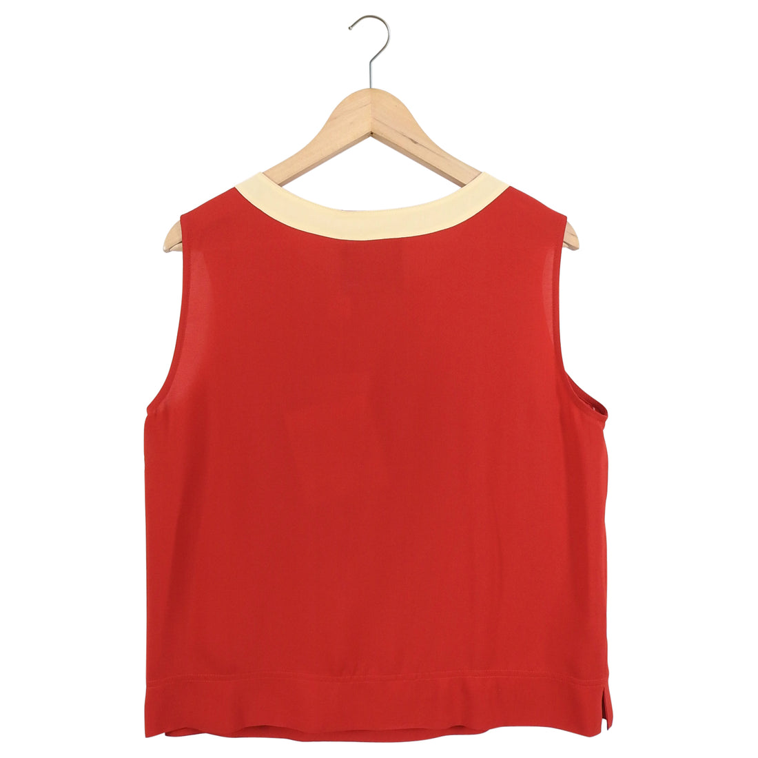 Moschino Cheap & Chic Red Tank with Cameo Detail - IT46 / L