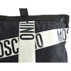 Moschino Vintage 1990's Logo Monogram Large Nylon Tote Bag