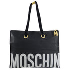 Moschino Vintage 1990's Logo PVC Tote Bag