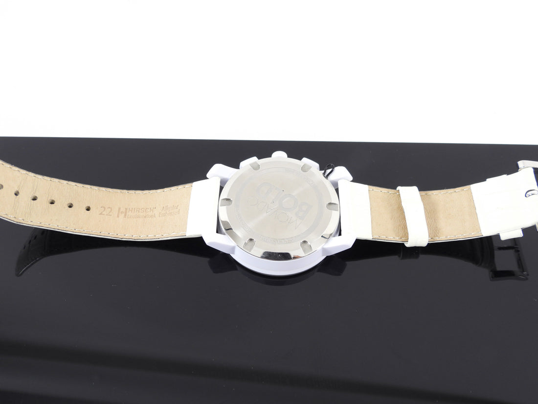Movado Bold White Large Wrist Watch