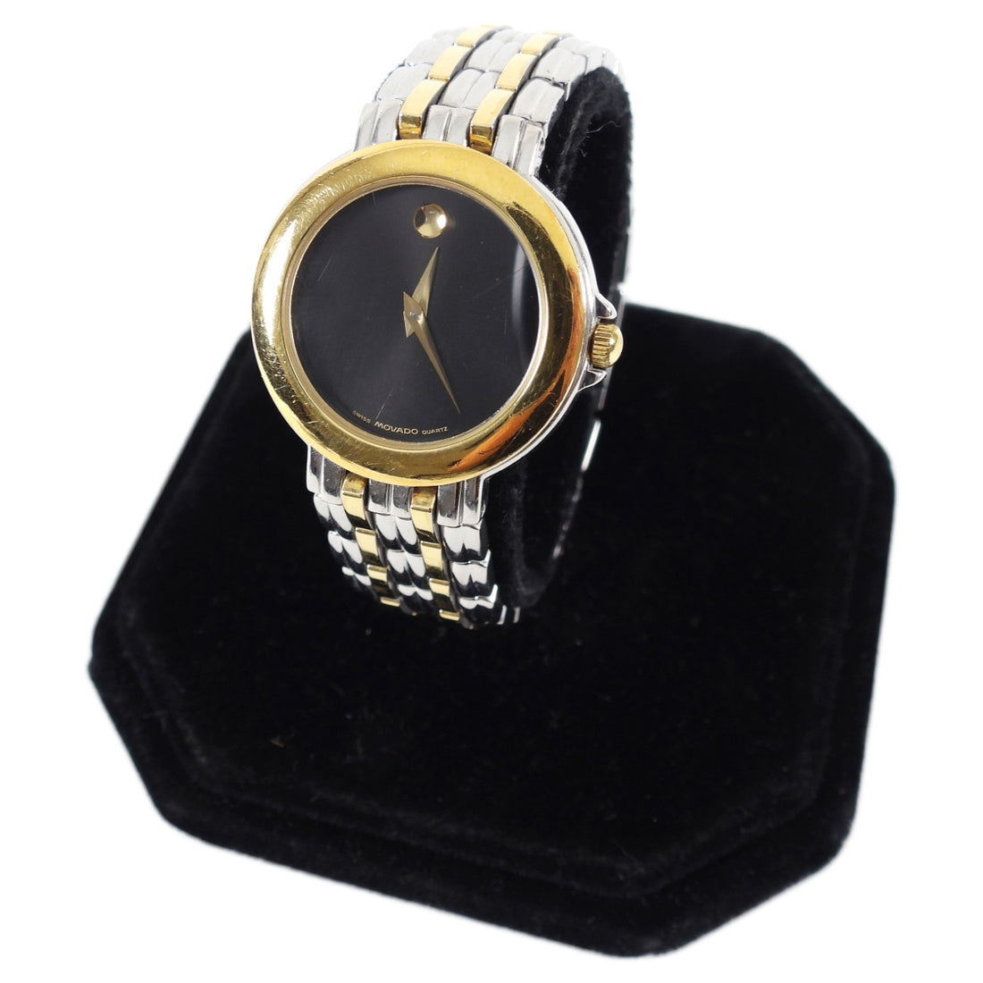 Movado Museum Ladies Two Tone Watch