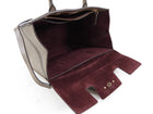Mulberry Taupe Grained Leather Bayswater Bag With Strap