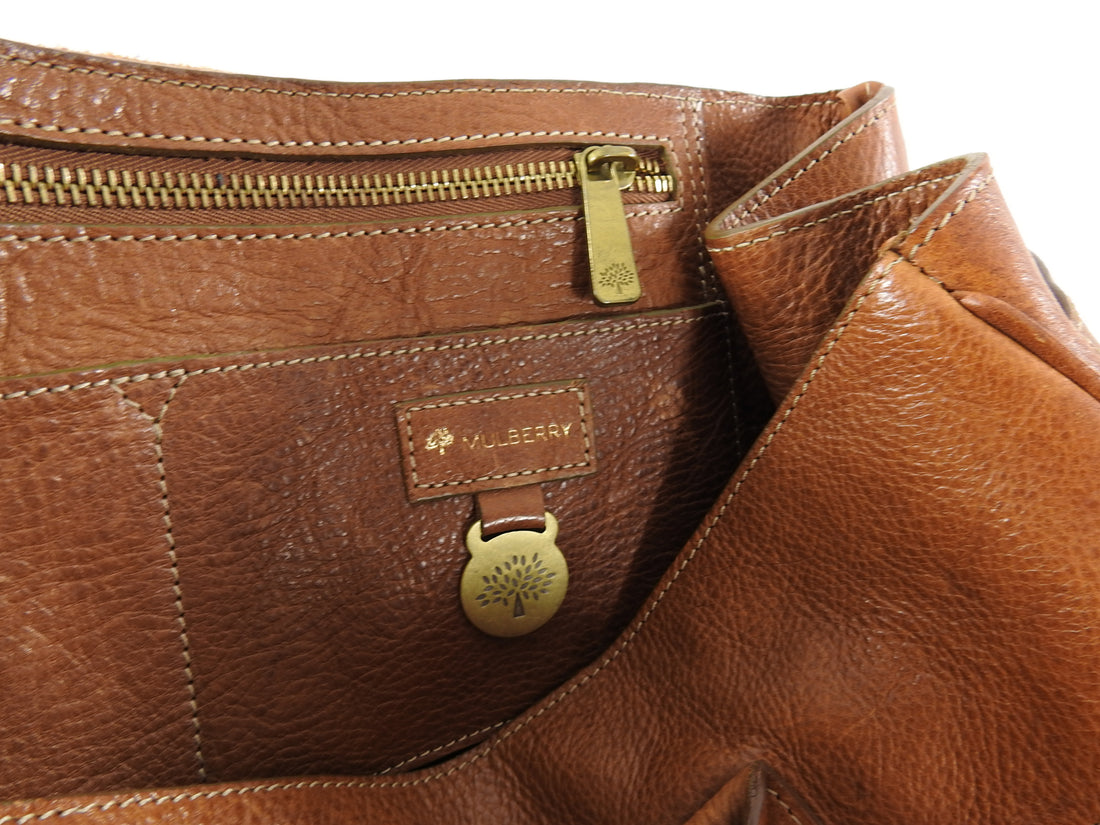 Brown Mulberry Bayswater Leather Tote Bag – Designer Revival